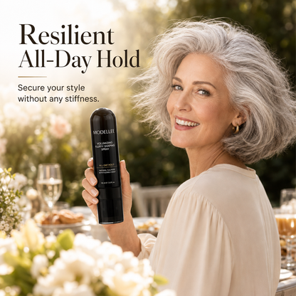 Fluffy Hair Shaping Spray Long Lasting Volumizing Mist with Peach Fragrance