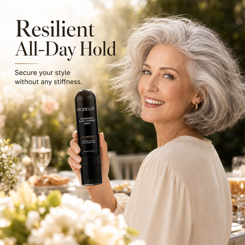 Fluffy Hair Shaping Spray Long Lasting Volumizing Mist with Peach Fragrance