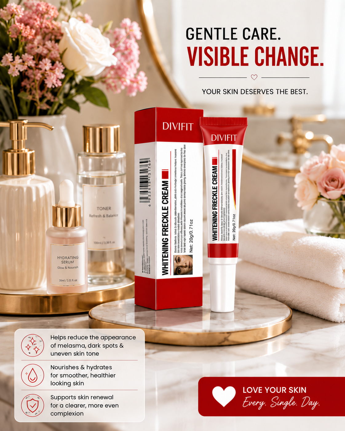 Mooyam Melasma, Freckles and Dark spot Removal Cream