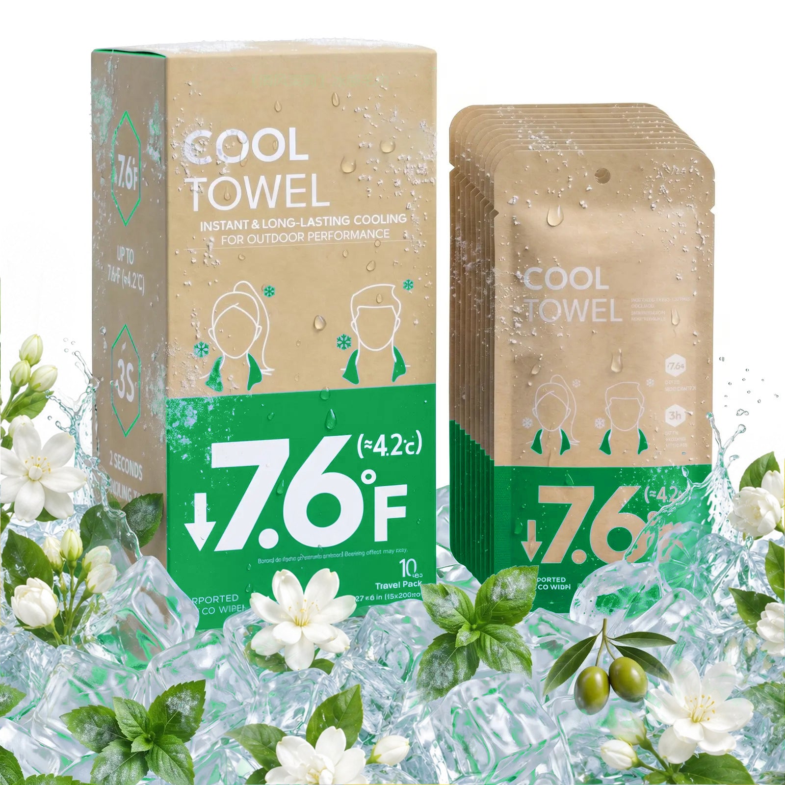 🌼 Jasmine | 10 Wipes
