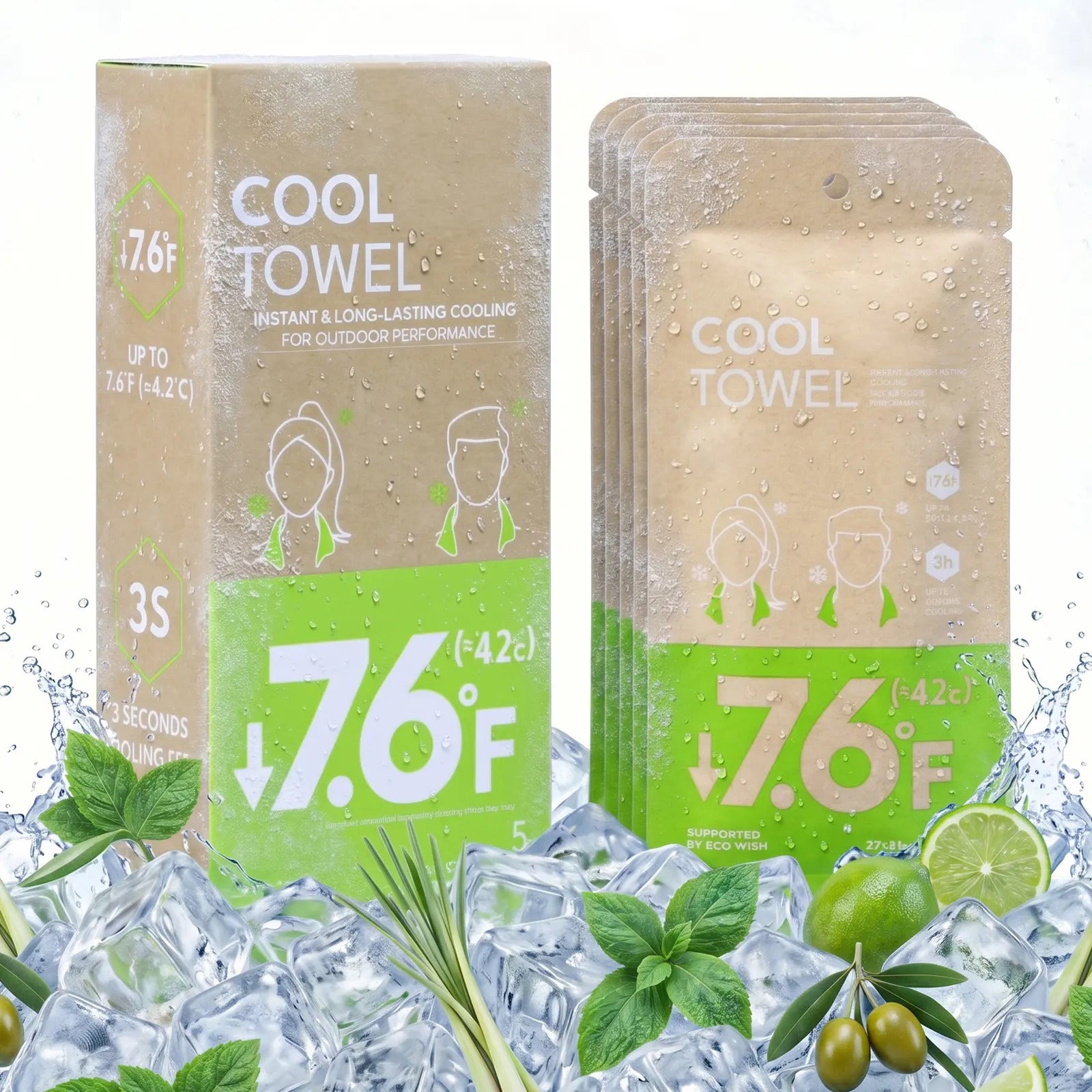 🍋 Lime | 10 Wipes