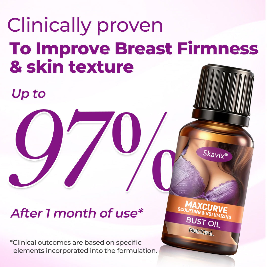 🔥🔥Last 4 hours Sale: Save 70%-Skavix™ MaxCurve Sculpting & Volumizing Bust Oil