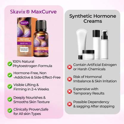 🔥🔥Last 4 hours Sale: Save 70%-Skavix™ MaxCurve Sculpting & Volumizing Bust Oil