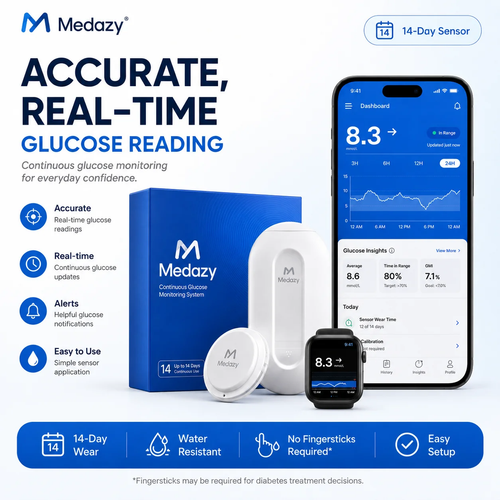 Medazy® Smart Continuous Glucose Monitoring System