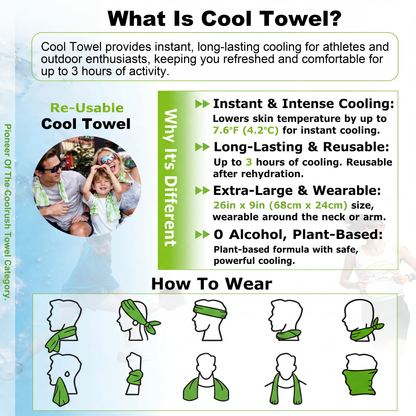 Cooling Body Wipes